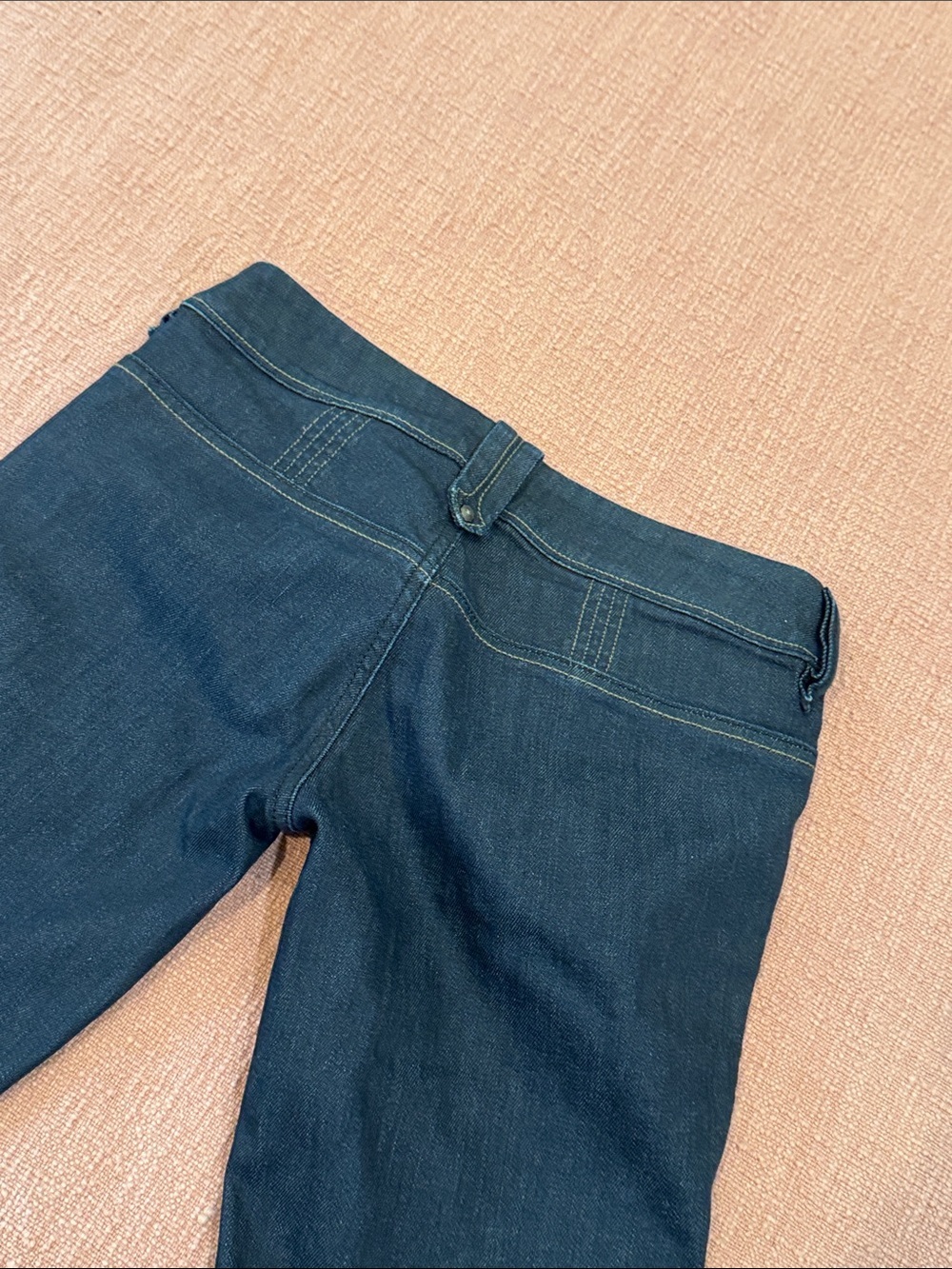 Diesel W29L Women’s Dark Indigo Denim Bermuda Shorts - Picture 10 of 16
